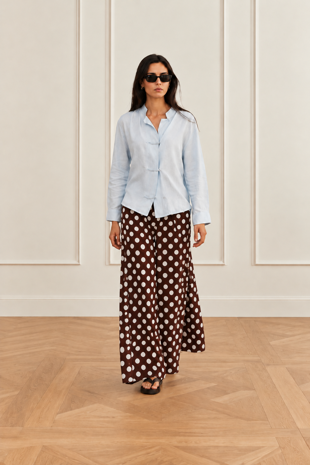 Blusa Evora - Celeste